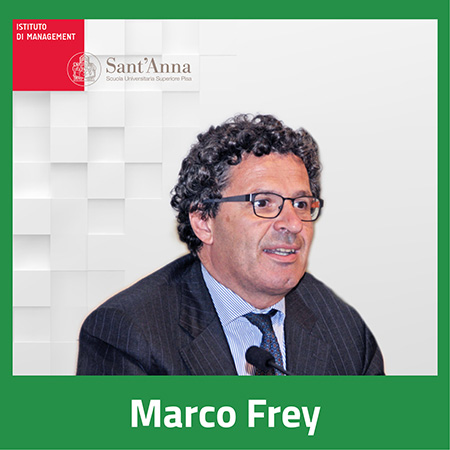 Marco Frey, Direttore gruppo di ricerca sostenibilità Scuola Superiore Sant’Anna di Pisa