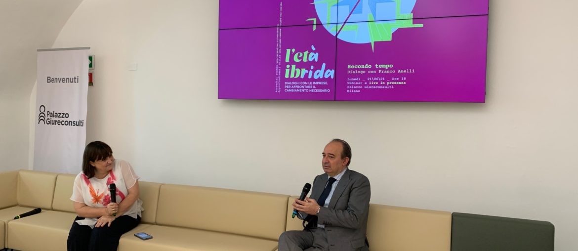 Franco Anelli, Rettore dell'Università Cattolica del Sacro Cuore, intervistato durante l'Età Ibrida